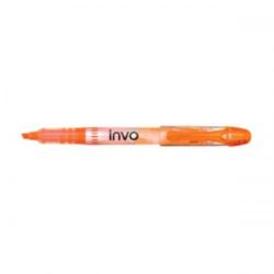 Cheap Stationery Supply of Invo Liquid Ink Highlighter Chisel Tip 1-3mm Line (Orange) - 1 x Pack of 12 Highlighters HX100400Or Office Statationery