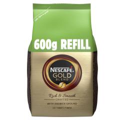 Cheap Stationery Supply of Nescafe Gold Blend Instant Coffee Refill Pack 600g 12339283 107427 Office Statationery
