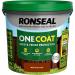 Ronseal One Coat Shed and Fence Protector Medium Oak 5 litres 107599