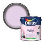 Dulux Silk Emulsion Paint For Walls And Ceilings - Pretty Pink 2.5 Litres 107789