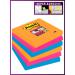 Post-it Super Sticky Colour Notes Pad 90 Sheets Bangkok 76x76mm Ref 654-6SS-EG [Pack 6]