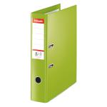 Esselte FSC No. 1 Power Lever Arch File PP Slotted 75mm Spine Foolscap Green Ref 48086 [Pack 10] 108106