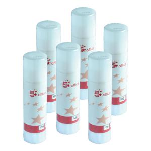 Office Glue Stick Solid Washable Non-toxic Small 10g Pack 6 108231