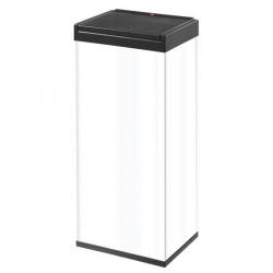 Cheap Stationery Supply of Hailo Big-Box Touch 60 Steel Coated Waste Bin 60 Litres (White) 0860-901 Office Statationery