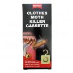Rentokil Clothes Moth Killer Cassette Hook in wardrobe 4 Pack 112029