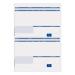Sage Compatible Payslip 2 Per A4 Sheet Ref SE96 [Pack 500 Forms/1000 Payslips]