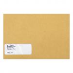 Sage Compatible Wage Envelope Self Seal Window 220x140mm Manilla Ref SE47 [Pack 1000] 112438