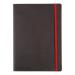 Black By Black n Red Business Journal Soft Cover Ruled and Numbered 144pp B5 Ref 400051203