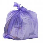 Le Cube Pedal & Waste BinLiners in Dispenser Box 15Litre Capacity 440x450mm Lilac Ref RY00362 [Pack 300] 112701
