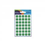 Avery (13mm) Self Adhesive Round Labels (Green) Pack of 245 32-504