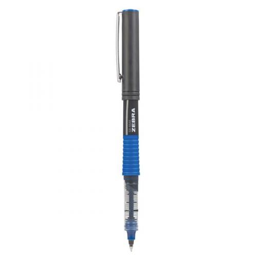 Zebra Zeb-Roller AX5 arrow tip 0.5mm fine rollerball pen x 3 black blue red