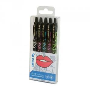 Pilot G2 Victoria Retractable Gel Ink Rollerball Pen Medium 0.7mm Tip