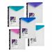 Snopake Polyfile Ring Binder Wallet High Capacity A4 Portrait Electra Assorted Ref 15695 [Pack 5]