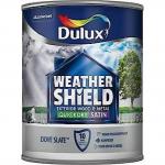 Dulux Weather Shield Quick Dry Satin Paint, 750 Ml - Celtic Cream 113639