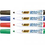 Bic Velleda Marker W/bd Dry-wipe 1701 Lrg Bullet Tip 1.5mm Line Classpk Box Assorted Ref 927259 [Pack 48] 113735