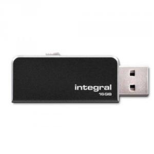 Integral Chroma 16GB USB 2.0 Flash Drive Black INFD16GBCHRBK