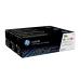 HP 128A Laser Toner Cartridge Page Life 1300pp Cyan/Magenta/Yellow Ref CF371AM [Pack 3]