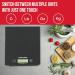 Electronic Kitchen Scale Black 113928