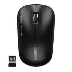 Cherry MW 2110 Three-Button Wireless Mouse 2.4GHz Optical Range 10m Both Handed Black Ref JW-T0210