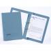 Guildhall Transfer Spring Files Heavyweight 315gsm Foolscap Blue Ref 348-BLUZ [Pack 50] 113956