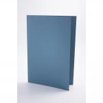 Guildhall Square Cut Folders Manilla 315gsm Foolscap Blue Ref FS315-BLUZ [Pack 100] 113977