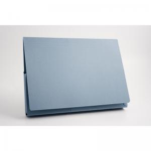 Guildhall Legal Document Wallet Full Flap 315gsm 356x254mm Blue Ref