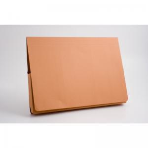 Guildhall Legal Document Wallet Full Flap 315gsm W356xH254mm Orange