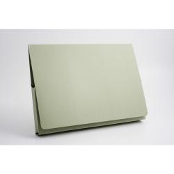 Guildhall Document Wallet Full Flap 315gsm Capacity 35mm Foolscap Green Ref Pw2-Grnz [Pack 50] 113999