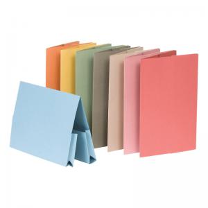 Guildhall Legal Wallet Double Pocket Manilla 315gsm 2x35mm Foolscap