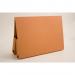 Guildhall Legal Wallet Double Pocket Manilla 315gsm 2x35mm Foolscap Orange Ref 214-ORGZ [Pack 25]