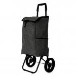 Marino Grey Shopping Trolley on Wheels 45L Capacity Foldable 114041