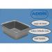 Addis Plastic METALLIC Butler Large Rectangular Bowl 12.5 Litre 115279