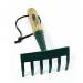 Hilka 92068040 Carbon Steel Hand 13cm Rake 117903