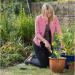 Hilka Carbon Coated Steel Green Hand Trowel 117911