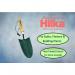 Hilka Carbon Coated Steel Green Hand Trowel 117911