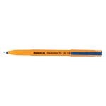 Staedtler 309 Handwriting Pen Fibre Tipped 0.8mm Tip 0.6mm Line Blue Ref 309-3 [Pack 10] 118471