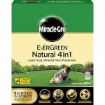 Miracle-Gro Natural 4 In1-Lawn Feed,Weed & Moss Preventor Lawn Fertiliser 85m2. 118919