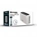 Daewoo Essentials Long Slot Toaster 4 Slice White 119990