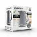 Daewoo Stirling Jug Kettle 1.7L Cordless Swivel Base 3KW Rapid Boil Grey 120485