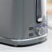 Daewoo Stirling Two Slice Toaster Reheat & Defrost 7 Browning Functions Grey 120493