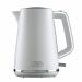 Daewoo Stirling Jug Kettle 1.7Litre Cordless Swivel Base 3KW with Rapid Boil White 120519