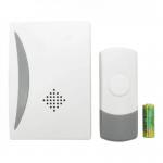 Daewoo Wire-Free Door Chime Kit Battery Powered Chime White 121236