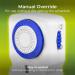 Masterplug Tms24-Mp Energy Saving Daily Mechanical Segment Timer Plug, White 122101