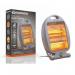 Daewoo Small Quartz Halogen Heater Grey 800w 122325