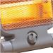 Daewoo Small Quartz Halogen Heater Grey 800w 122325