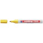 Edding 750 Paint Marker Bullet Tip 2-4mm Line Yellow Ref 4-750005 [Pack 10] 122445