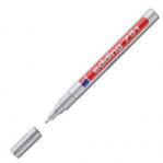 Edding 751 Paint Marker Fine Bullet Tip 1-2mm Line Silver Ref 4-751054 [Pack 10] 122457