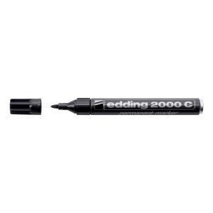 Edding 2000C Permanent Marker Bullet Tip 1.5-3mm Line Black Ref