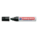 Edding 800 Permanent Marker Chisel Tip 4-12mm Line Black Ref 4-800001 [Pack 5] 122472