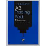 Goldline Professional Tracing Pad 90gsm Acid-free Paper 50 Sheets A3 Ref GPT1A3Z [Pack 5] 122500
